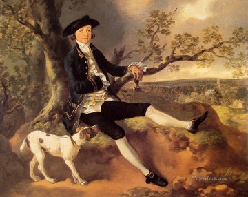 Thomas Gainsborough Painting - John Plampin portrait Thomas Gainsborough